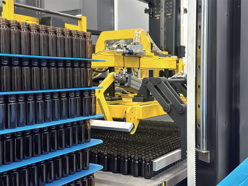 Automatic Bottle Depalletizer