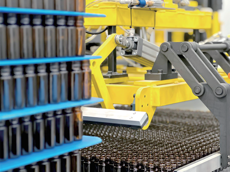 Automatic Bottle Depalletizer